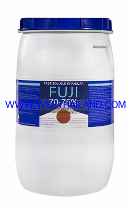 Chlorine 70%, Sodium  Hypochlorite (Granular Form)